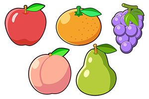 果物や野菜のイラスト